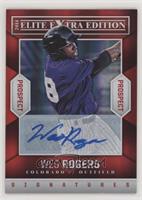 Wes Rogers (Signed in Blue Ink) #/25