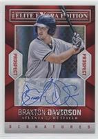 Braxton Davidson #/499
