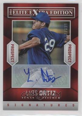 2014 Panini Elite Extra Edition - Prospects - Autographs #30 - Luis Ortiz /399