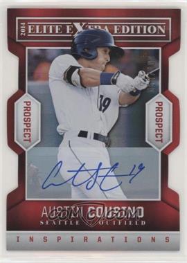 2014 Panini Elite Extra Edition - Prospects - Inspirations Die-Cut Signatures #37 - Austin Cousino /100