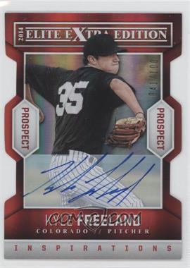 2014 Panini Elite Extra Edition - Prospects - Inspirations Die-Cut Signatures #8 - Kyle Freeland /100