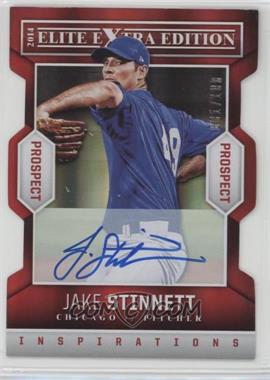 2014 Panini Elite Extra Edition - Prospects - Inspirations Die-Cut Signatures #81 - Jake Stinnett /100