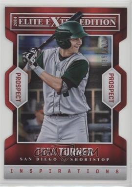 2014 Panini Elite Extra Edition - Prospects - Inspirations Die-Cut #13 - Trea Turner /200