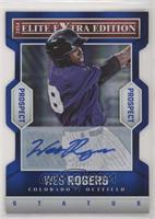 Wes Rogers #/50