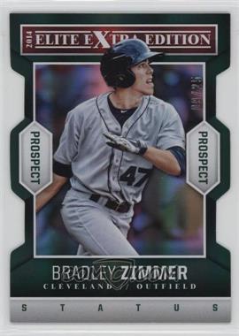 2014 Panini Elite Extra Edition - Prospects - Status Emerald Die-Cut #21 - Bradley Zimmer /25