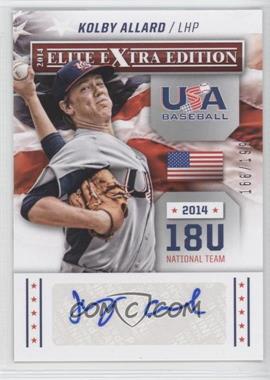 2014 Panini Elite Extra Edition - USA Baseball 18U - Signatures #17 - Kolby Allard /199