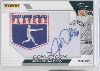 2014 Panini Father's Day - MLBPA Patch Autographs #_JODO - Josh Donaldson