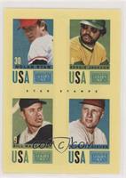 Nolan Ryan, Reggie Jackson, Bill Mazeroski, Richie Ashburn