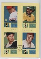 Nolan Ryan, Reggie Jackson, Bill Mazeroski, Richie Ashburn