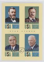Harry S. Truman, Ulysses S. Grant, Dwight D. Eisenhower, Theodore Roosevelt