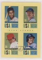 George Brett, Nolan Ryan, Orlando Cepeda, Robin Yount