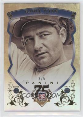 2014 Panini Hall of Fame - Blue Shield - Gold #43 - Early Wynn /5