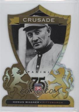 2014 Panini Hall of Fame - Crusades - Gold Die-Cut #4 - Honus Wagner /10