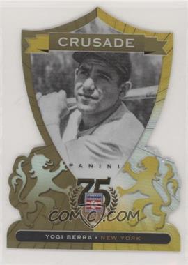2014 Panini Hall of Fame - Crusades - Gold Die-Cut #41 - Yogi Berra /10