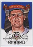 Don Drysdale #/50