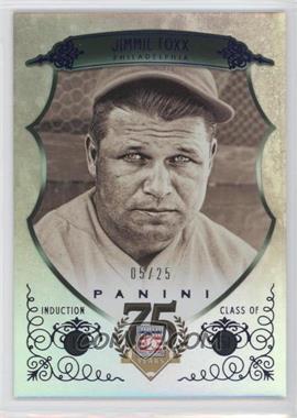 2014 Panini Hall of Fame - Green Shield - Blue #23 - Jimmie Foxx /25