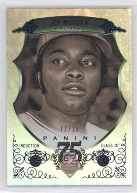 2014 Panini Hall of Fame - Green Shield - Blue #67 - Joe Morgan /25