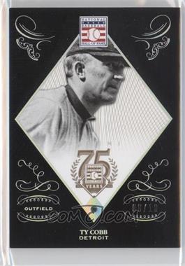 2014 Panini Hall of Fame - Hall of Fame 75th Anniversary - Emerald #1 - Ty Cobb /10