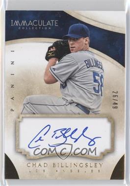 2014 Panini Immaculate Collection - Autographs #44 - Chad Billingsley /49