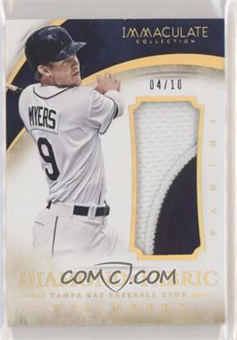 2014 Panini Immaculate Collection - Diamond Fabric - Prime #15 - Wil Myers /10