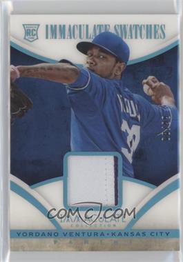2014 Panini Immaculate Collection - Immaculate Swatches - Prime #87 - Yordano Ventura /99