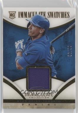 2014 Panini Immaculate Collection - Immaculate Swatches #74 - Ryan Goins /99