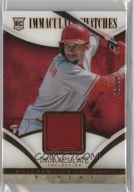 2014 Panini Immaculate Collection - Immaculate Swatches #76 - Billy Hamilton /99