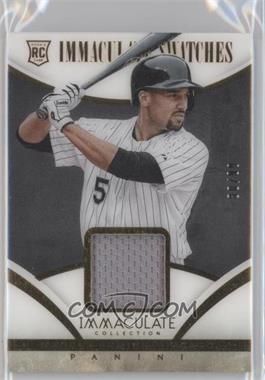2014 Panini Immaculate Collection - Immaculate Swatches #81 - Marcus Semien /99
