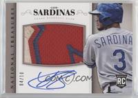 Rookie Material Signatures - Luis Sardinas #/10