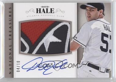 2014 Panini National Treasures - [Base] - Black #178 - Rookie Material Signatures - David Hale /10