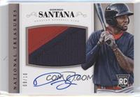 Rookie Material Signatures - Domingo Santana #/10