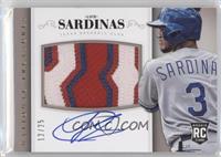 Rookie Material Signatures - Luis Sardinas #/25