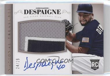 2014 Panini National Treasures - [Base] - Gold #207 - Rookie Material Signatures - Odrisamer Despaigne /25