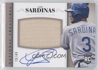 Rookie Material Signatures - Luis Sardinas #/49