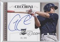 Rookie Signatures - Garin Cecchini #/49