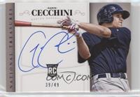 Rookie Signatures - Garin Cecchini #/49