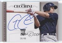 Rookie Signatures - Garin Cecchini #/49