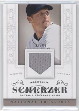 2014 Panini National Treasures - [Base] #140 - Max Scherzer /99