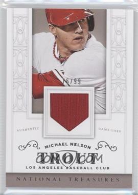 2014 Panini National Treasures - [Base] #142 - Mike Trout /99