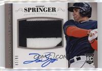 Rookie Material Signatures - George Springer #/99