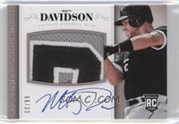 Rookie Material Signatures - Matt Davidson #/99