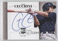 Rookie Signatures - Garin Cecchini #/99