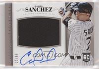 Rookie Material Signatures - Carlos Sanchez #/99