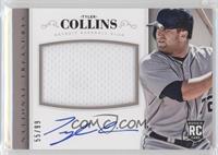 Rookie Material Signatures - Tyler Collins #/99