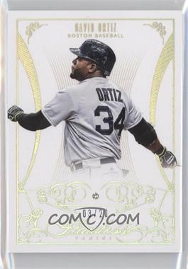 2014 Panini National Treasures - Flawless - Diamond #19 - David Ortiz /20