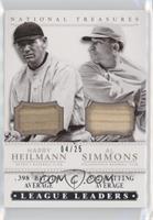 Al Simmons, Harry Heilmann #/25