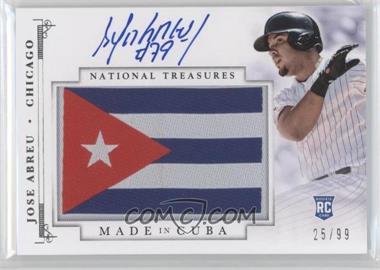 2014 Panini National Treasures - Made in … #93 - Jose Abreu /99