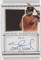 Pablo Sandoval #/10