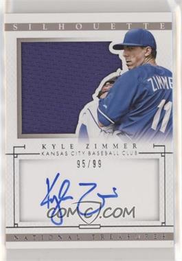 2014 Panini National Treasures - Silhouette Autographs #32 - Kyle Zimmer /99