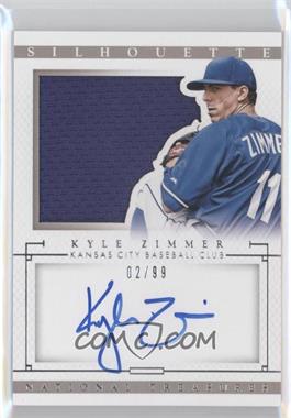 2014 Panini National Treasures - Silhouette Autographs #32 - Kyle Zimmer /99